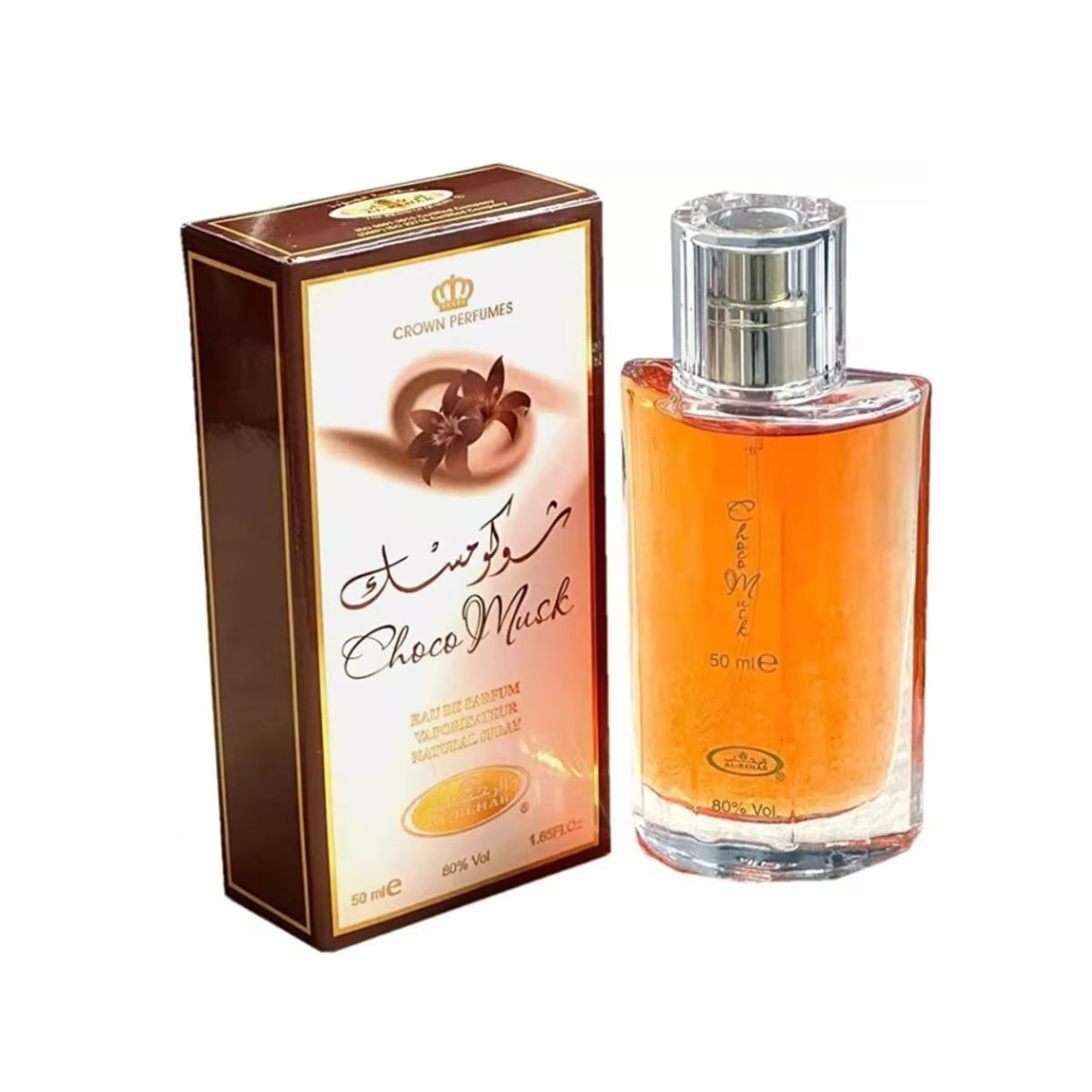 Chocolate Vanilla Musk Perfume with Rose Iris Amber Woody Notes