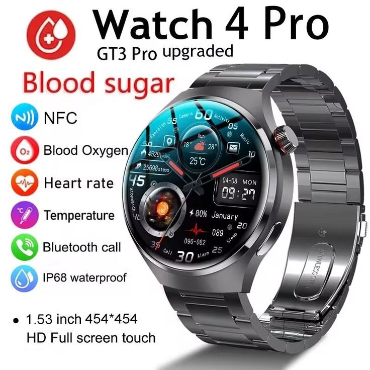 GT4 Pro Smartwatch