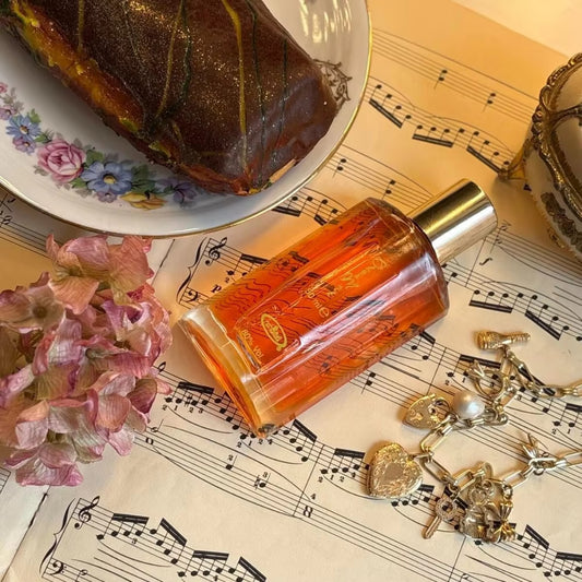 Chocolate Vanilla Musk Perfume with Rose Iris Amber Woody Notes